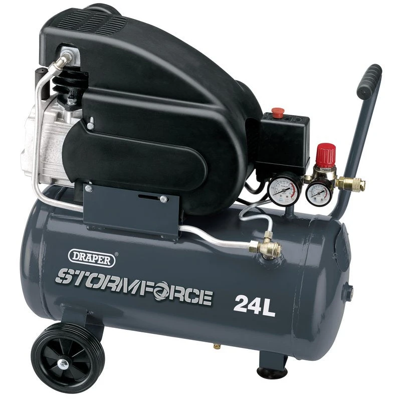 Draper 81710 24L 230V 2HP AIR COMPRESSOR 1 Draper 81710 24L 230V 2HP AIR COMPRESSOR