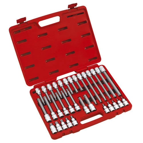 Clarke PRO161 - 32 Piece ½" Drive Torx-Star Bit & Socket Set 1 Clarke PRO161 - 32 Piece ½" Drive Torx-Star Bit & Socket Set