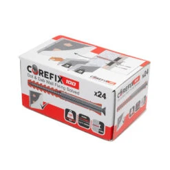 Corefix100 CFX024 Dot & Dab Wall Fixing Solution, 24 Pack - 100mm