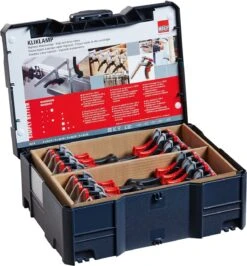 Bessey KLI-S 16pieces KliKlamp Set In Systainer