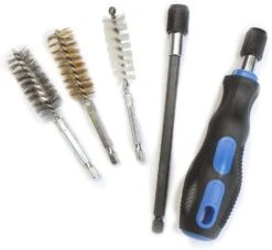 Toolzone BR053 20 Piece Assorted Detail Spiral Brush Set In Pouch