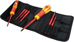 C.K T4925 VDE/1000V Interchangeable Screwdriver Set With Slim Blades
