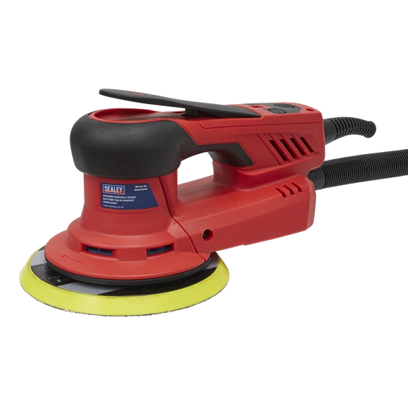 Sealey DAS150PS Electric Palm Sander Ø150mm Variable Speed 350W/230V 1 Sealey DAS150PS Electric Palm Sander Ø150mm Variable Speed 350W/230V