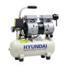 Hyundai HY5508 8 Litre Oil Free Direct Drive Air Compressor - 4CFM/118psi, Silenced 0.75hp