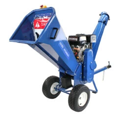 Hyundai HYCH1500E-2 Petrol 4-Stroke Wood Chipper/Shredder/Mulcher, 420cc