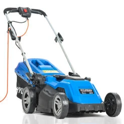 Hyundai HYM3800E 38cm Corded Electric 1600w/230v Roller Mulching Lawnmower