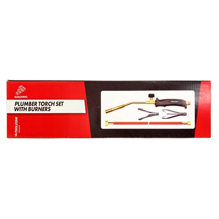 Toolzone PB022 Plumber Brazing Torch Kit, 1.5M Hose 3 Toolzone PB022 Plumber Brazing Torch Kit, 1.5M Hose - Image 3