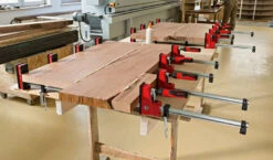 Bessey Body REVO Parallel Clamp 300mm, 600mm, 800mm And 100mm -Master Tools Shop KRE work wood 2 c75
