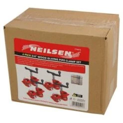 Neilsen CT5412 3/4" Wood Gluing Pipe Clamp Set, 4 Pack -Master Tools Shop bg41599495242CT5412 pack