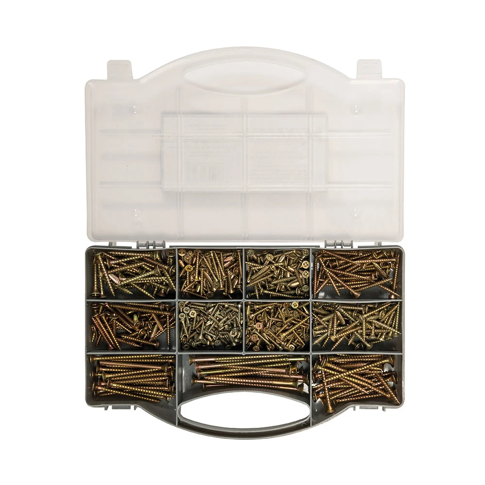 Fixman 365265 Goldstar Countersink Screws Pack 780pce 2 Fixman 365265 Goldstar Countersink Screws Pack 780pce - Image 2