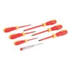 Silverline 928227 VDE Soft-Grip Electricians Screwdriver Set 7pce