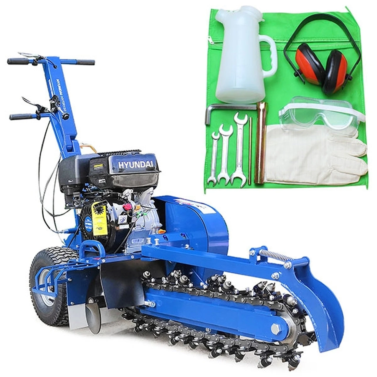 Hyundai HYTR150 420cc/14hp Petrol Trencher 1 Hyundai HYTR150 420cc/14hp Petrol Trencher