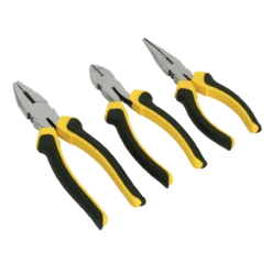 Sealey S0645 Comfort Grip Pliers Set, 3 Pieces