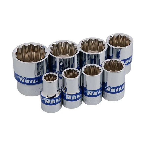 Neilsen CT1783 8 Pcs Sockets Whitworth 2 Neilsen CT1783 8 Pcs Sockets Whitworth - Image 2