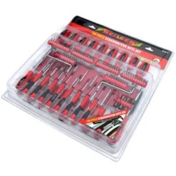 Neilsen CT2551 - 106 Pieces Screwdriver And Bits Set With Storage Pouch - Red -Master Tools Shop th41518790989CT2551 pack