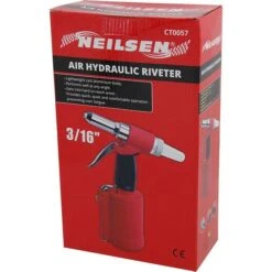 Neilsen Air Hydraulic Riveter 5mm (3/16in.) -Master Tools Shop th41619454041CT0057 pack